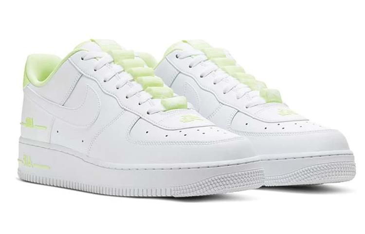 Nike Air Force 1 Low Double Air Low White Barely Volt купить в интернет-магазине Yoocart с быстрой доставкой по России.