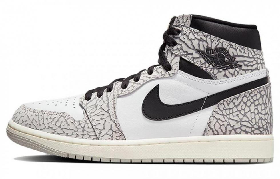 Jordan 1 Retro High Og White Cement