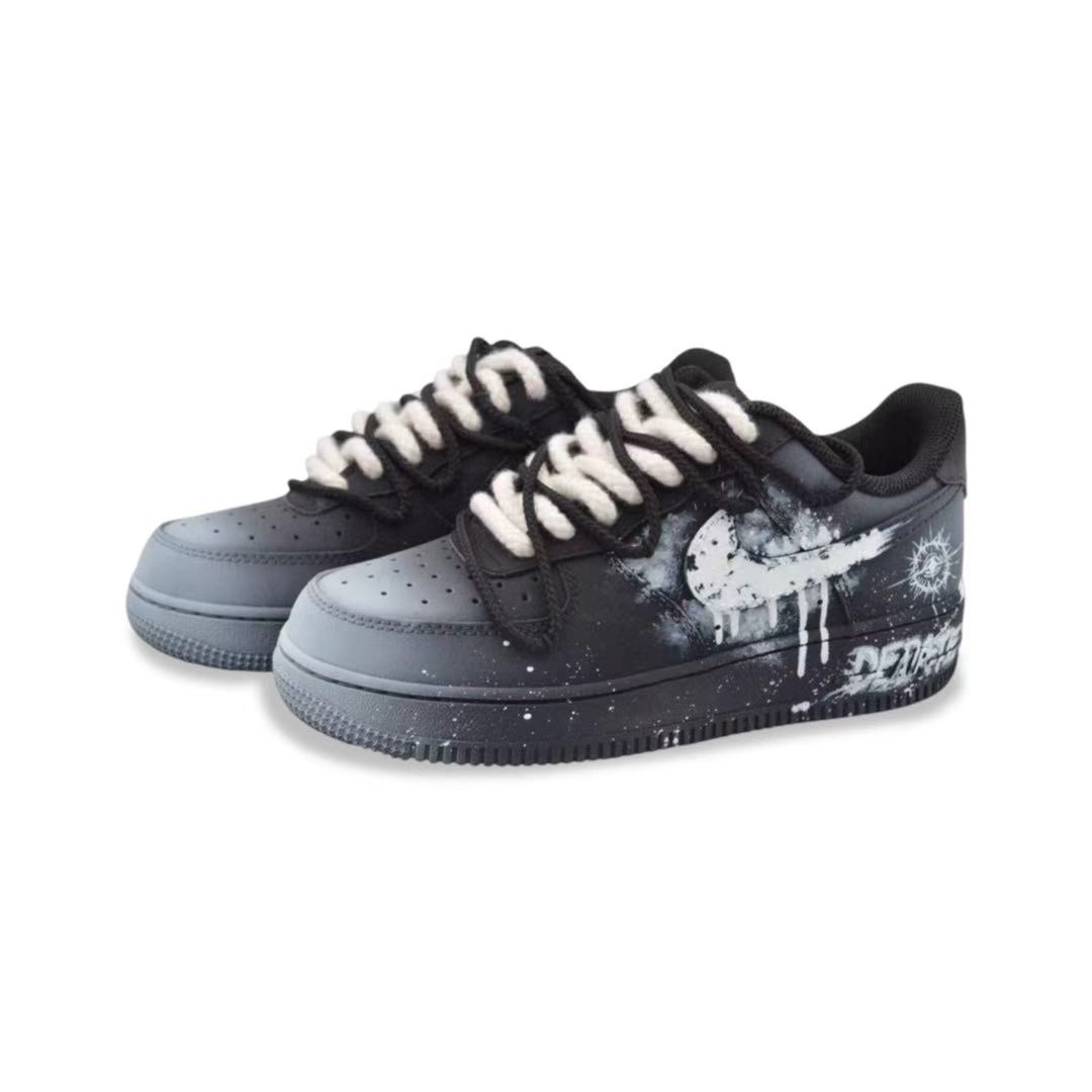 Nike Air Force 1 Black And White Drying Low top Skateboard Shoes Unisex купить в интернет-магазине Yoocart с быстрой доставкой по России.