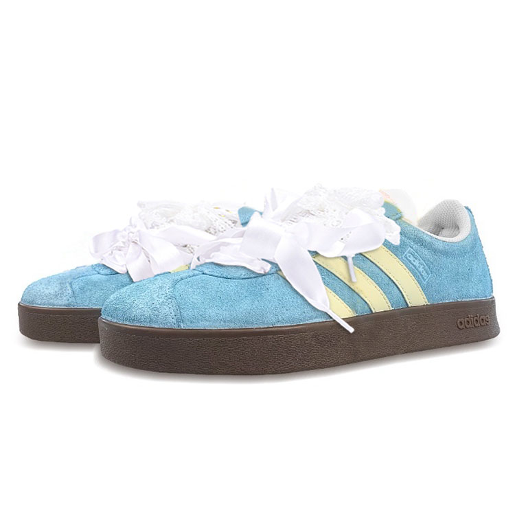 Adidas VL COURT 3.0 Low Top Skateboard Shoes Unisex Blue купить в интернет-магазине Yoocart с быстрой доставкой по России.