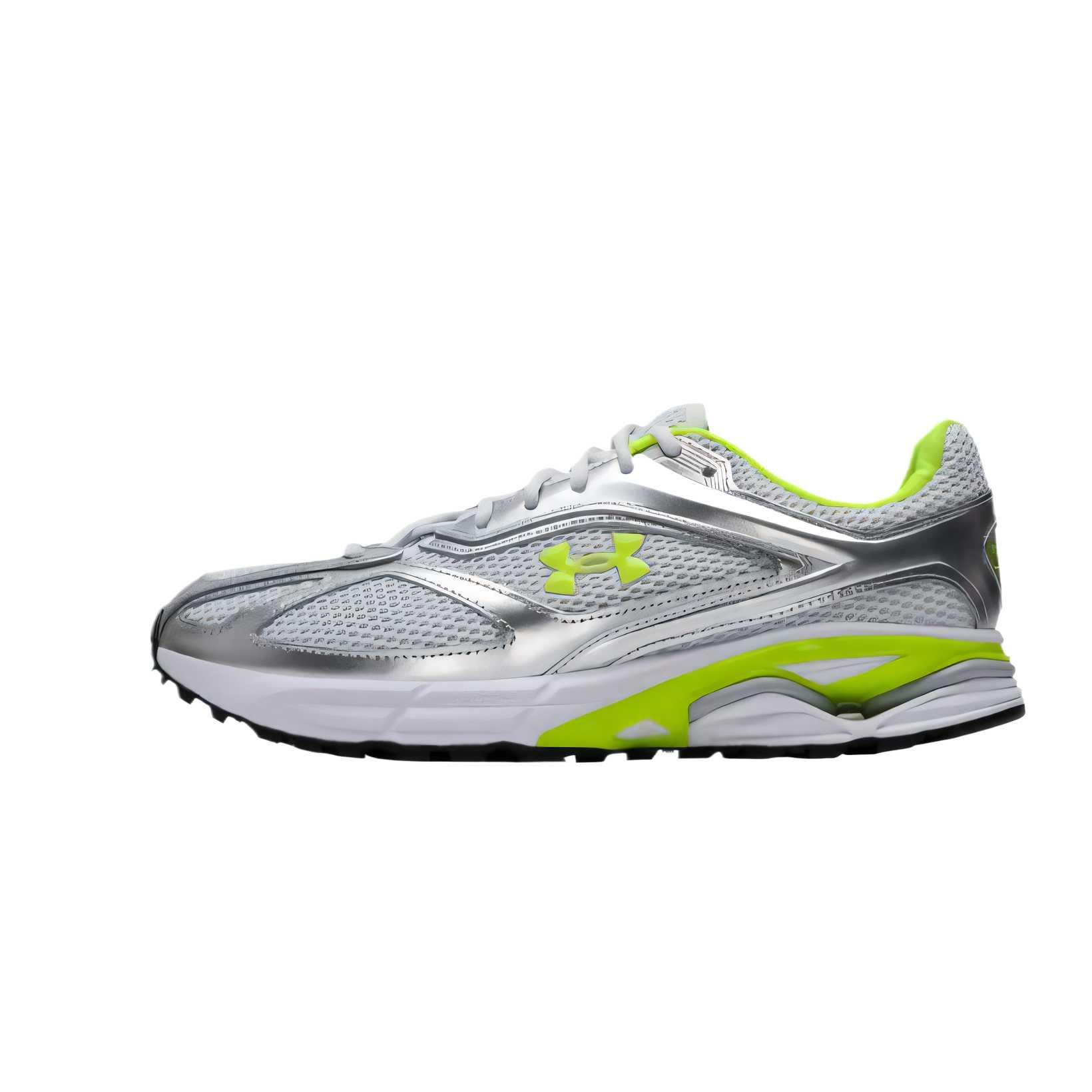 Under Armour HOVR Apparition Low Top Casual Shoes Unisex Silver Gray