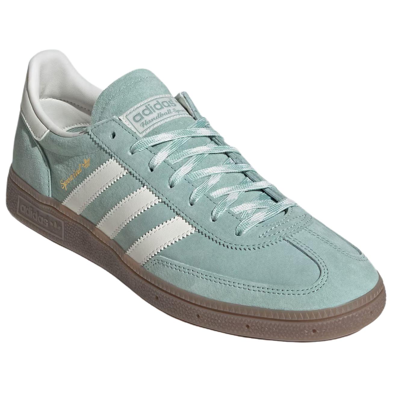 Adidas Originals HANDBALL SPEZIAL Abrasion Resistant Low Top Skateboard Shoes Unisex Light Green купить в интернет-магазине Yoocart с быстрой доставкой по России.