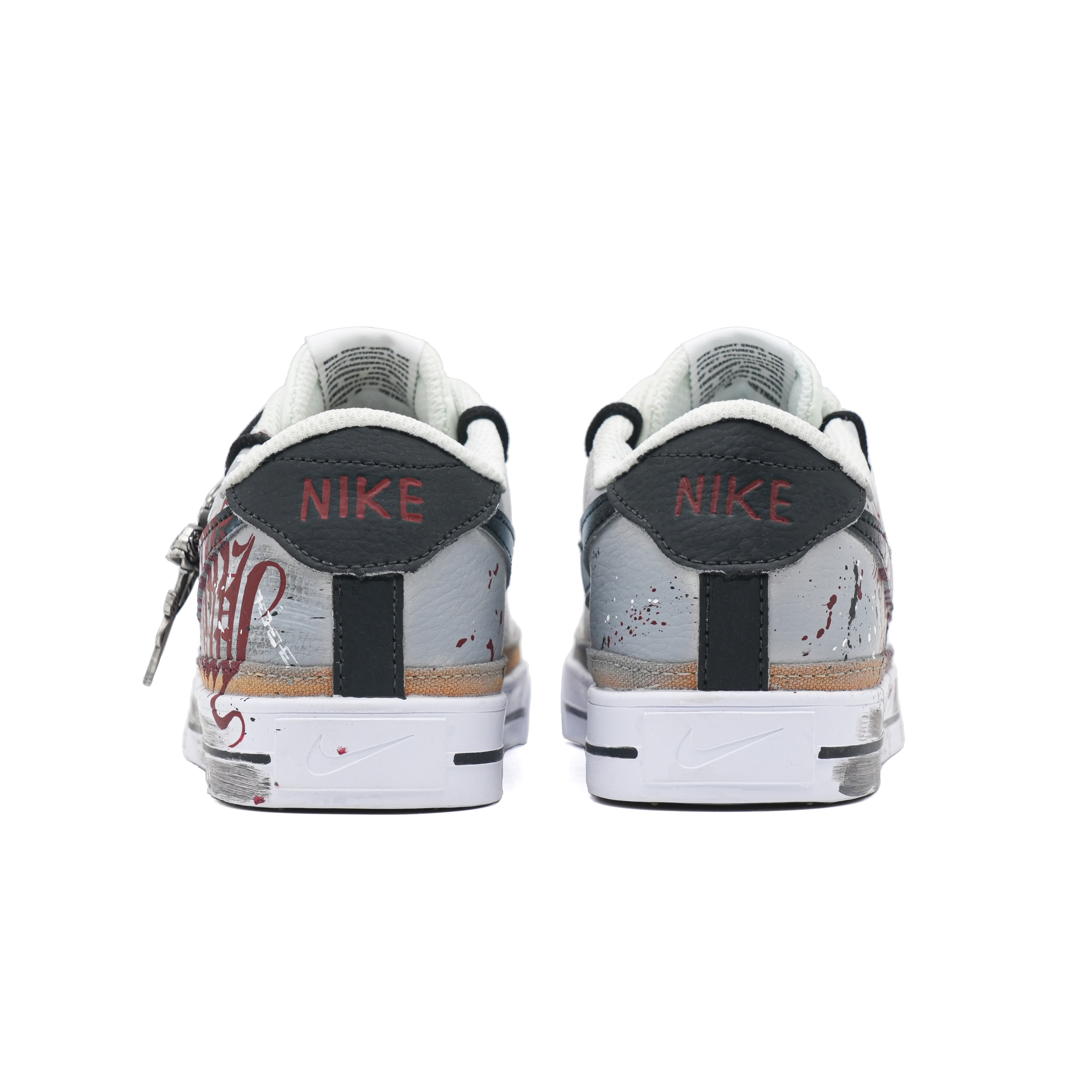 Nike Court Legacy Rose Vows Abrasion Resistant Low top Skateboard Shoes Unisex Black Red купить в интернет-магазине Yoocart с быстрой доставкой по России.