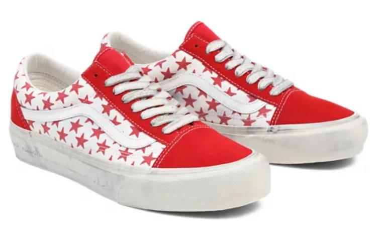 Vans Bianca Chandn X Old Skool Vlt Lx 'Stressed Red' купить в интернет-магазине Yoocart с быстрой доставкой по России.