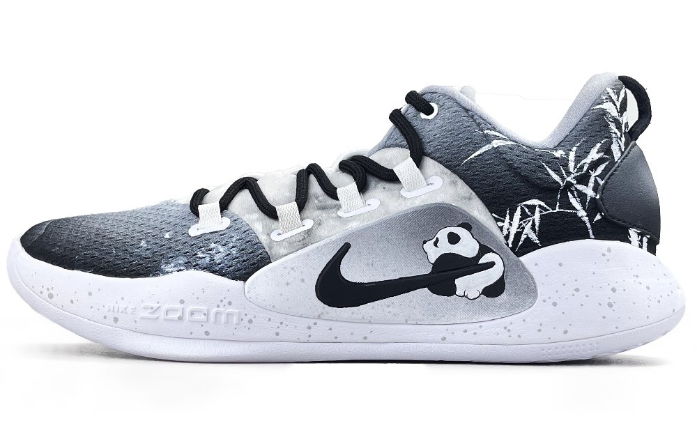 Nike Hyperdunk X Basketball Shoes Men Low-Top Black/White/Gray