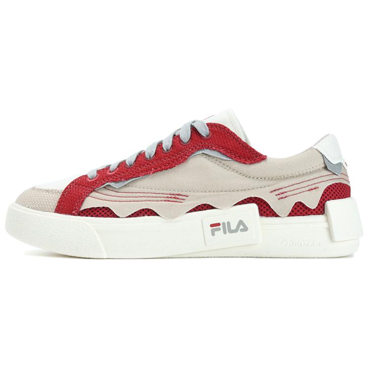 FILA FUSION Pop Skate Shoes 'Red Beige White' Women's