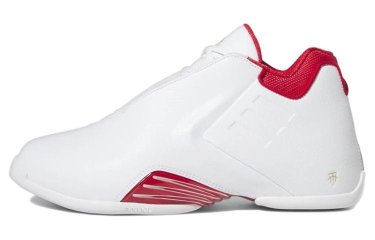 Adidas T Mac 3 Restomod White Better Scarlet