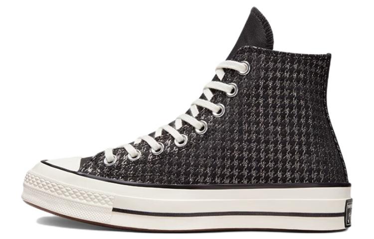Converse Chuck 70 High 'Houndstooth Shine Black' Women's