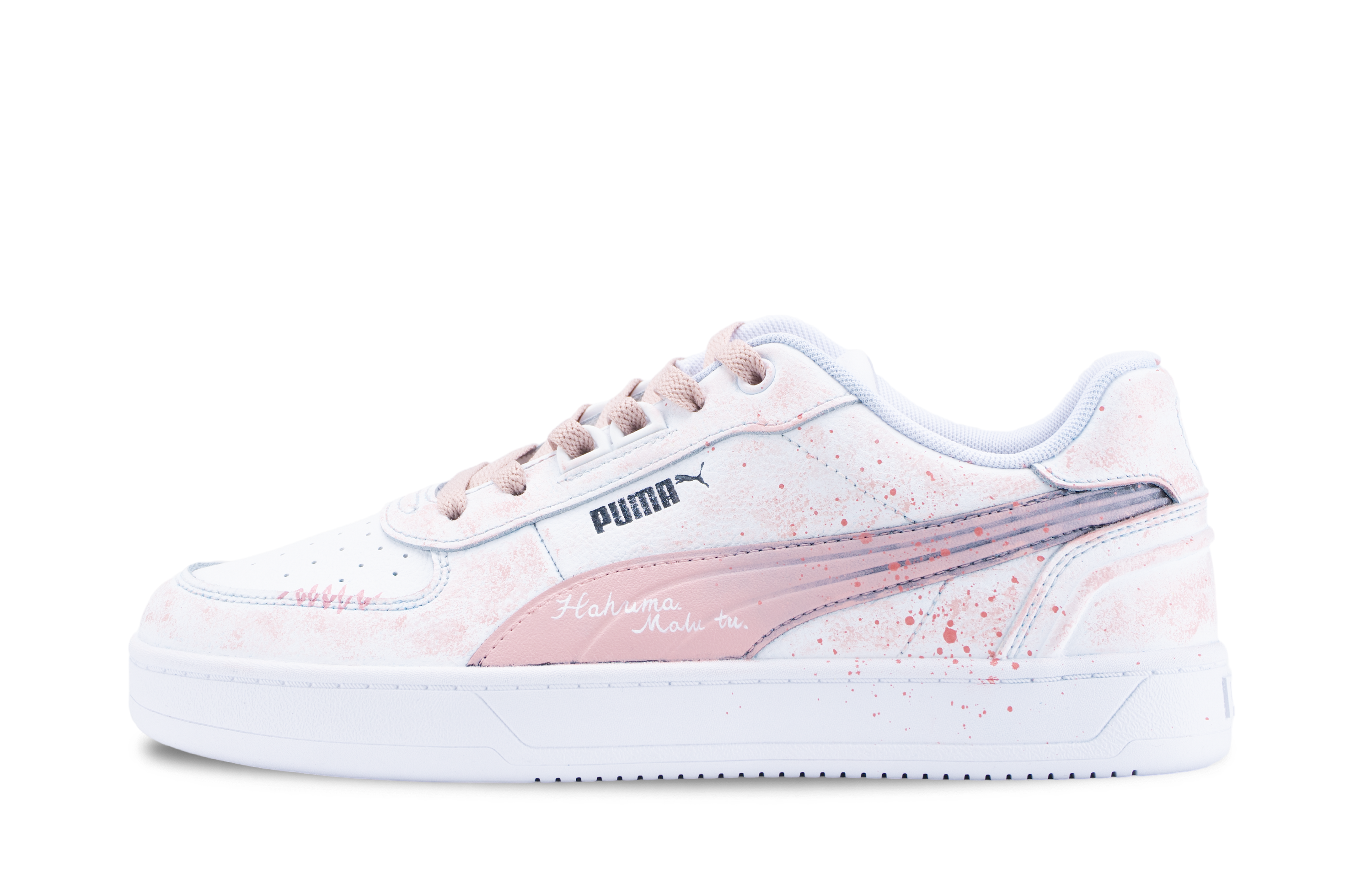 PUMA Caven Pink Kite Lightweight And Breathable Low top Skateboard Shoes Unisex