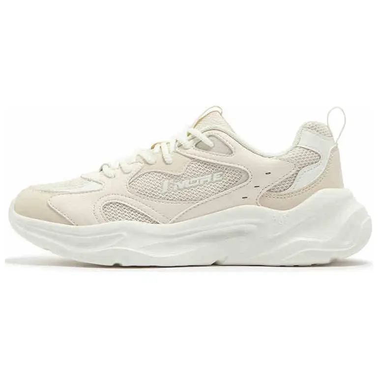 361° Anti-Slip Wear-Resistant Low-Top Casual Shoes Women's Ecru