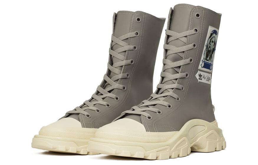 Adidas Raf Simons X Detroit Runner High 'Grey White' купить в интернет-магазине Yoocart с быстрой доставкой по России.