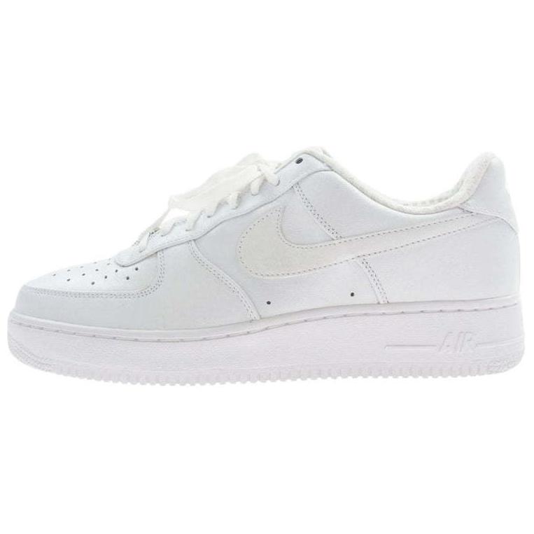 Nike Air Force 1 Cushioning Abrasion Resistant Lightweight Low Top Skateboard Shoes Unisex White