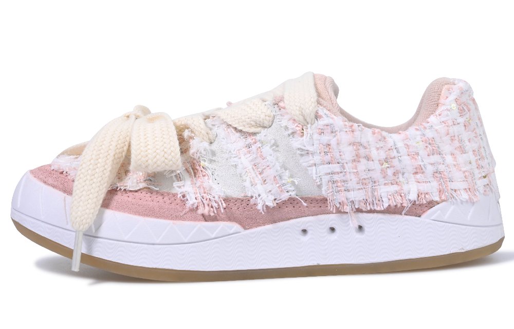 Adidas Originals Adimatic Hemp Vlad Low-Top Skateboard Shoes Unisex Pink