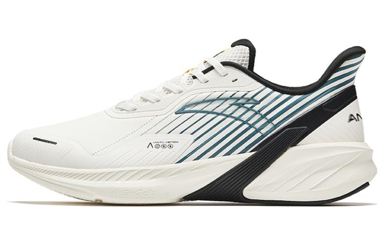 Anta DuCi4 Cushioning, Wear Resistant Low Top Running Shoes Men's White Green