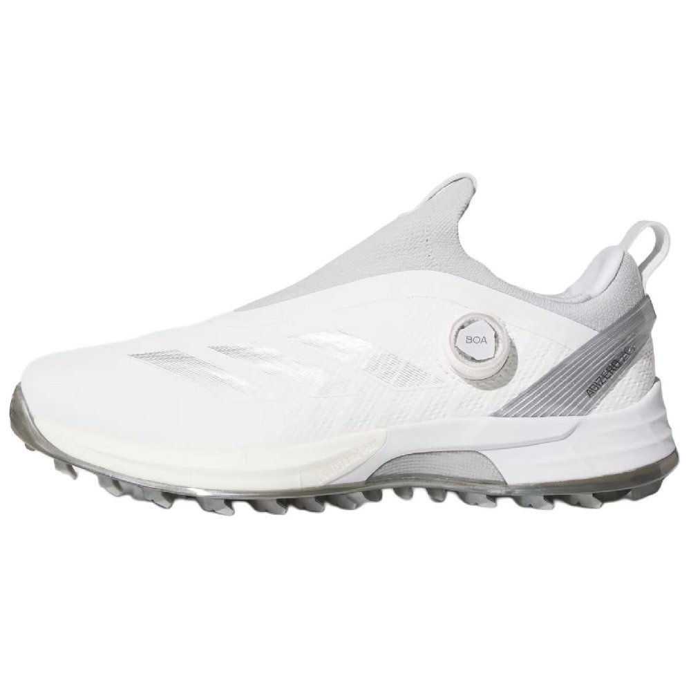 Adidas Adizero Zg Boa Spikeless Golf Cloud White Silver Metallic