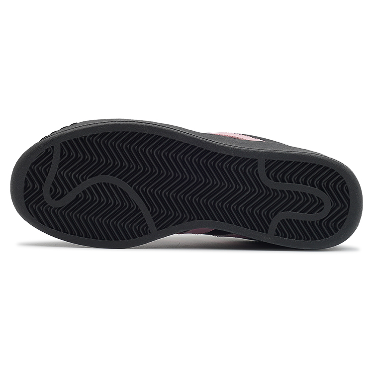 Adidas Originals SUPERSTAR XLG Wear-Resistant Low-Top Skateboard Shoes Unisex Black Pink