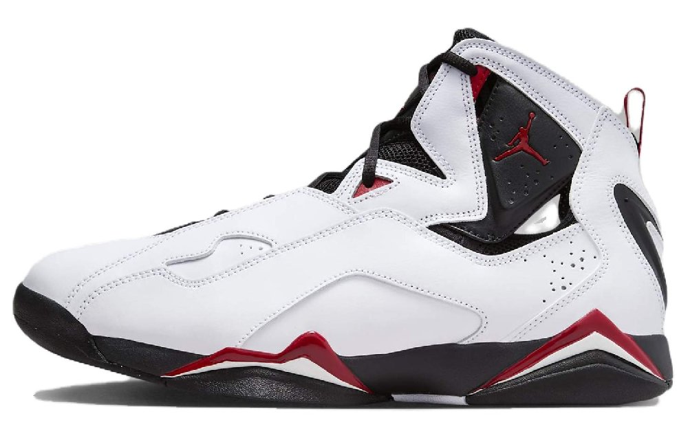 Jordan True Flight White Varsity Red