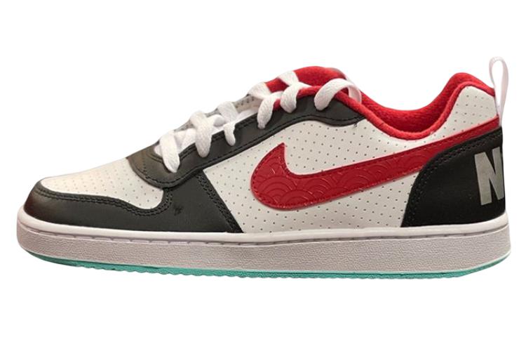 Nike Court Borough Low Sneakers White/Red/Black Women's