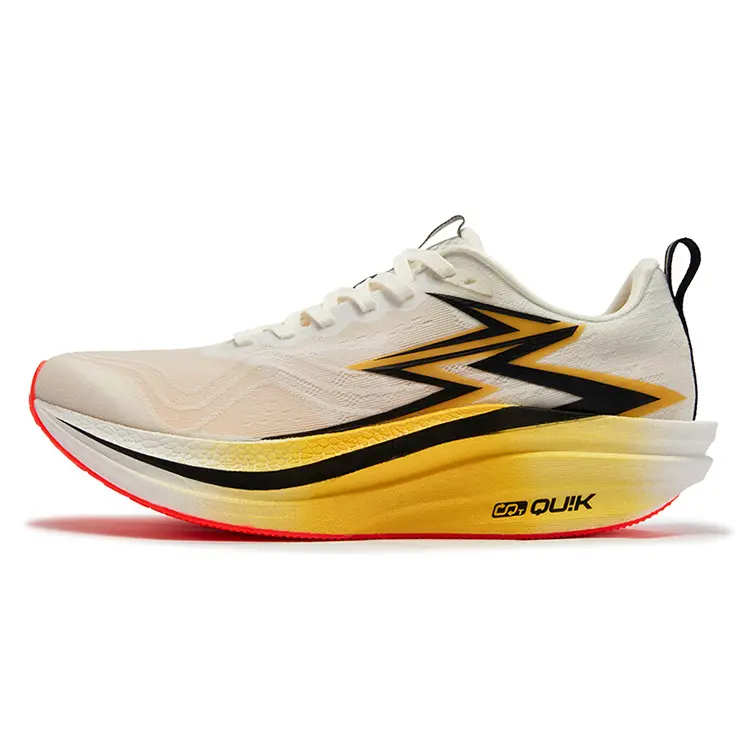 361° Flame 4MIX Running Shoes Unisex Low top Feather White/Stamen Yellow
