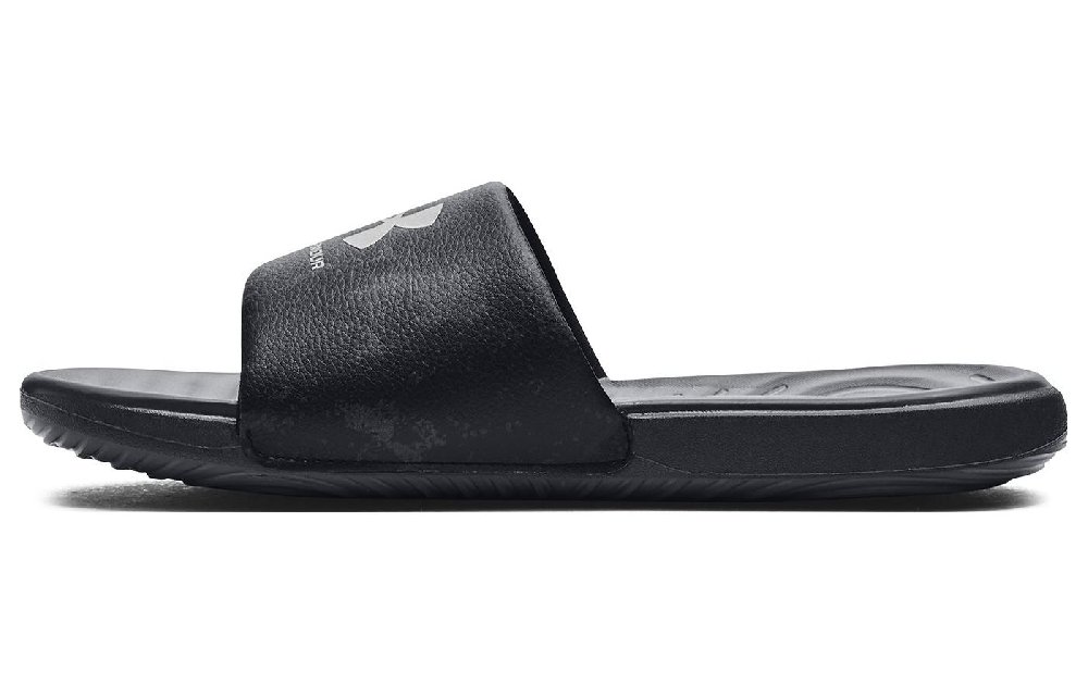 Under Armour Ansa Graphic Slides 'Black Pitch Grey'