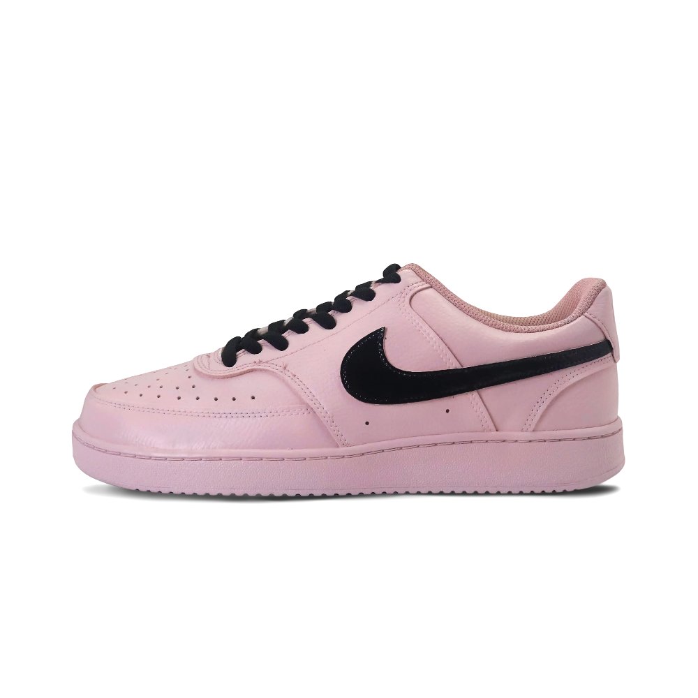 Nike Court Vision 1 Sweetheart Cheese Lightweight And Breathable Low Top Skateboard Shoes Men's Pink Black