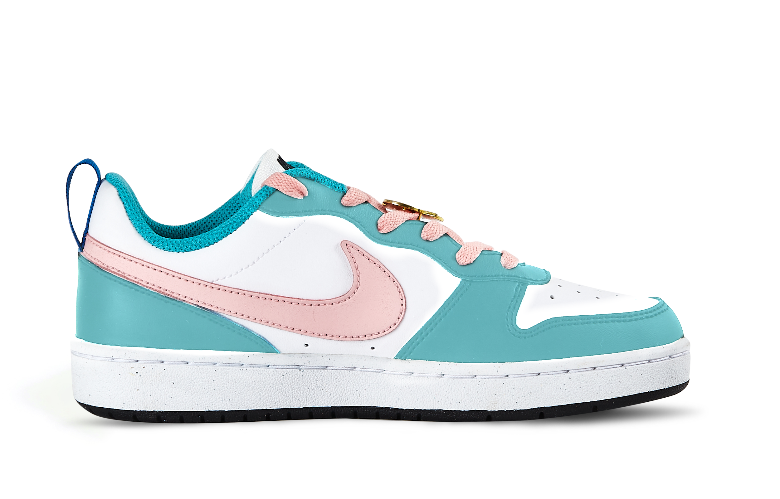 Nike Court Borough Low-Top Skateboard Shoes GS Blue Pink купить в интернет-магазине Yoocart с быстрой доставкой по России.
