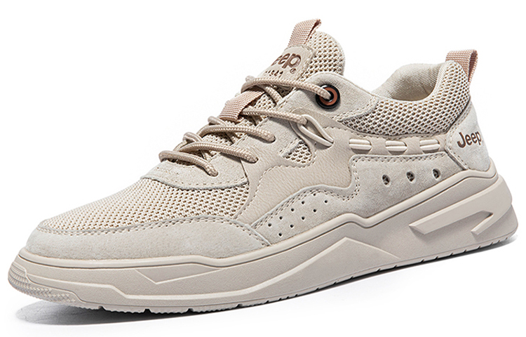 Jeep Abrasion Resistant, Breathable, Lightweight Low Top Casual Shoes Men's Sand
