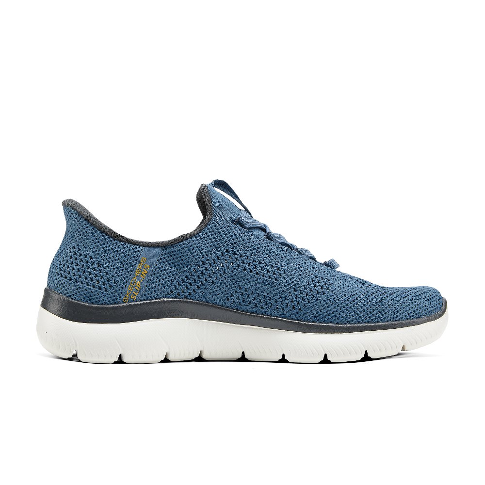Skechers Slip ins Low Top Casual Shoes Men's Blue