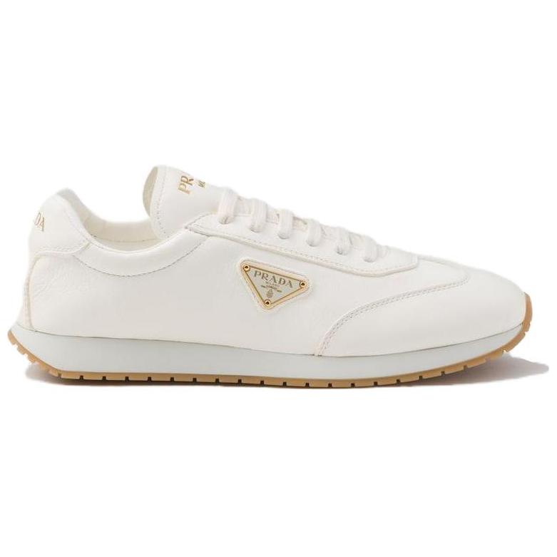 PRADA Low Top Casual Shoes Men's Ecru