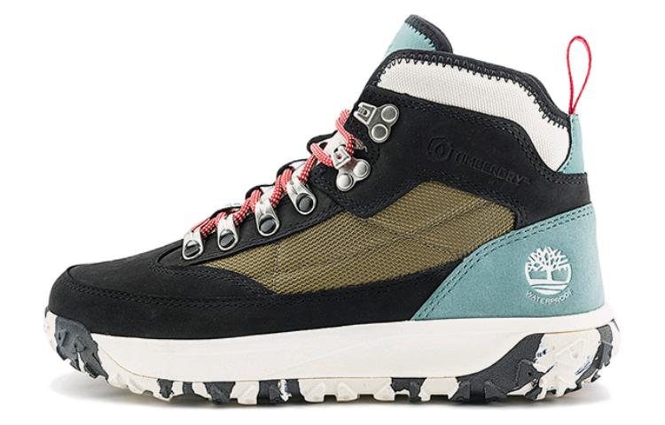 Timberland Greenstride Motion 6 Inch Waterproof Mid Hiking Boots 'Black Nubuck' Women's