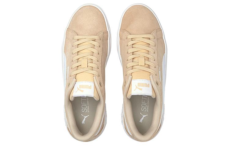 PUMA Smash Platform V2 Suede 'Khaki White' Women's купить в интернет-магазине Yoocart с быстрой доставкой по России.