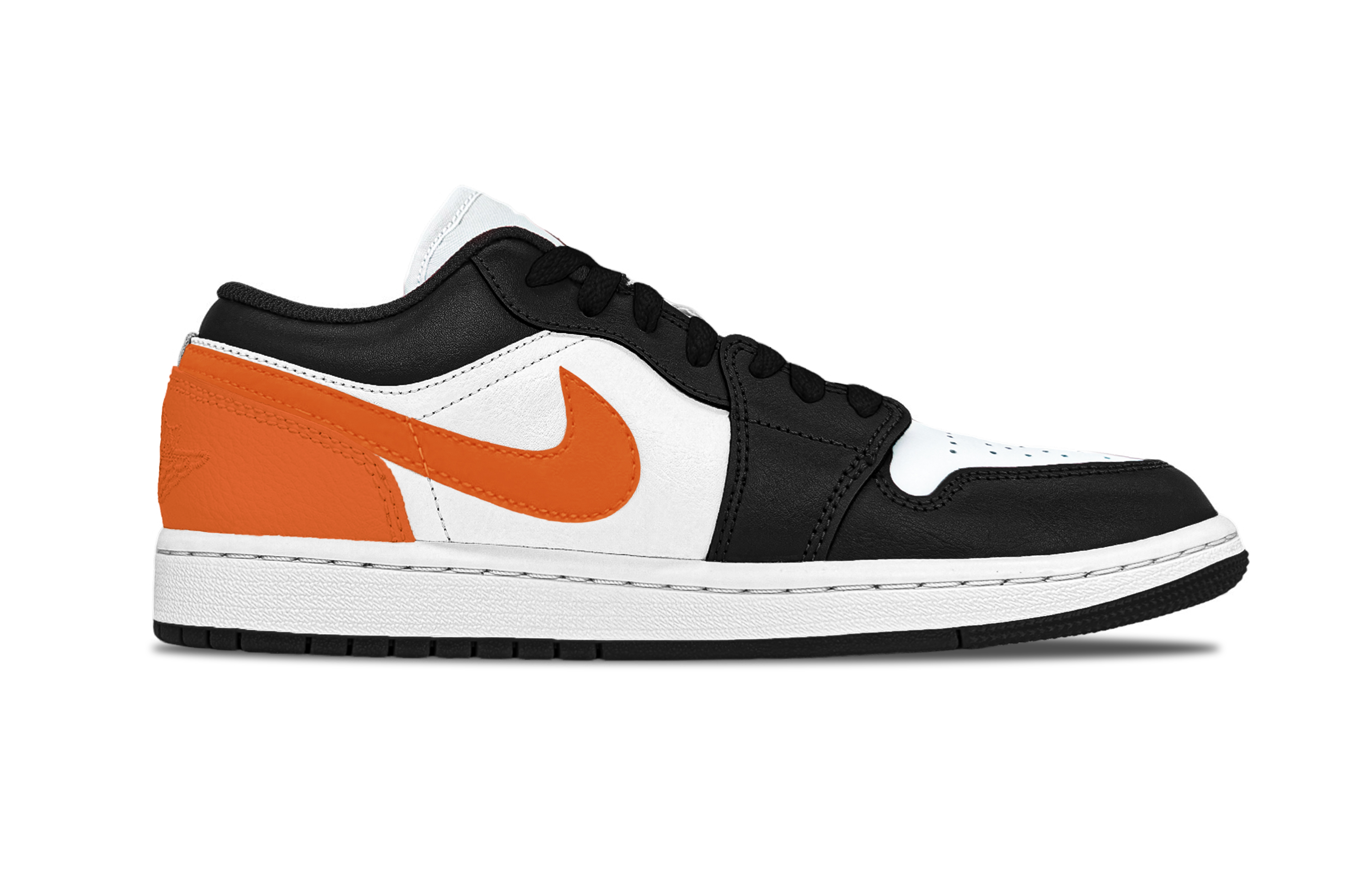 Jordan Air Jordan 1 Shattered Galaxy Abrasion Resistant Low top Vintage Basketball Shoes Unisex Black Orange купить в интернет-магазине Yoocart с быстрой доставкой по России.