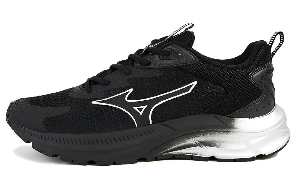 Mizuno Low Top 'Shock Absorption NonSlip Durable Black White'