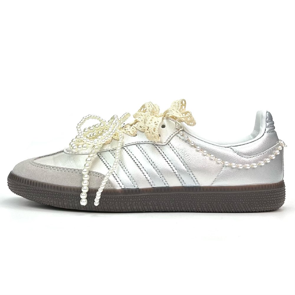 Adidas Originals SAMBA OG German Army Trainers Unisex Low top White/Silver