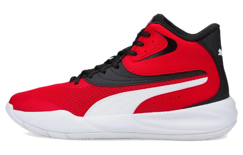 PUMA Triple Mid 'High Risk Red Black'