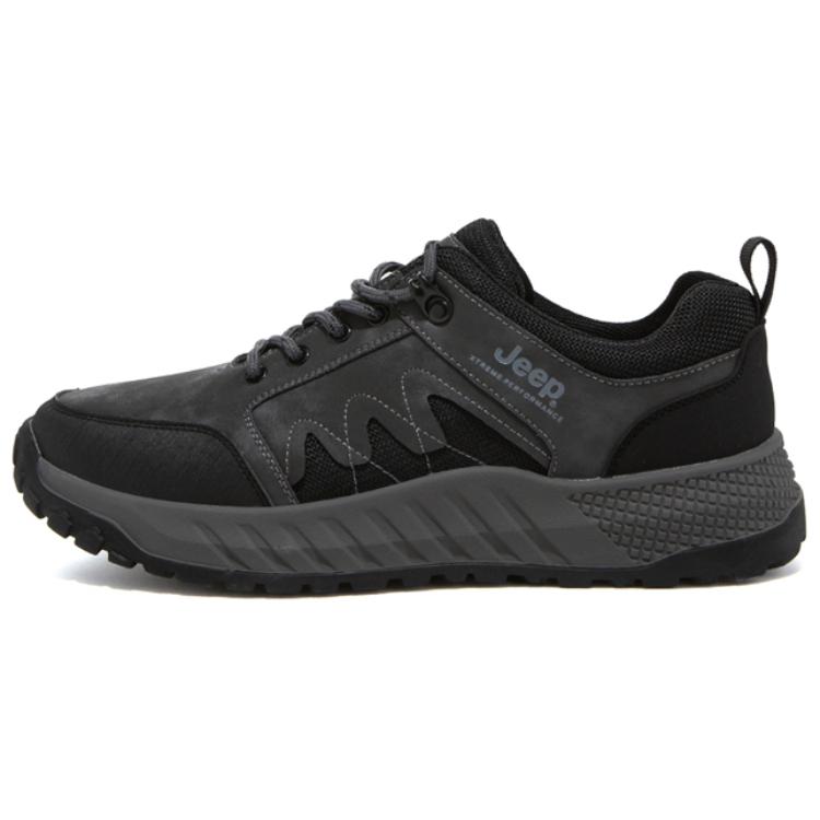 Jeep Low Top Hiking Shoes Men's Gray