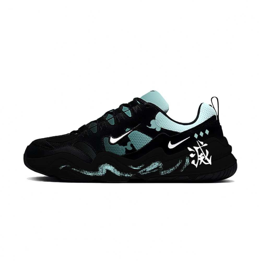 Nike Tech Hera Casual Shoes Unisex Low top Black/Green
