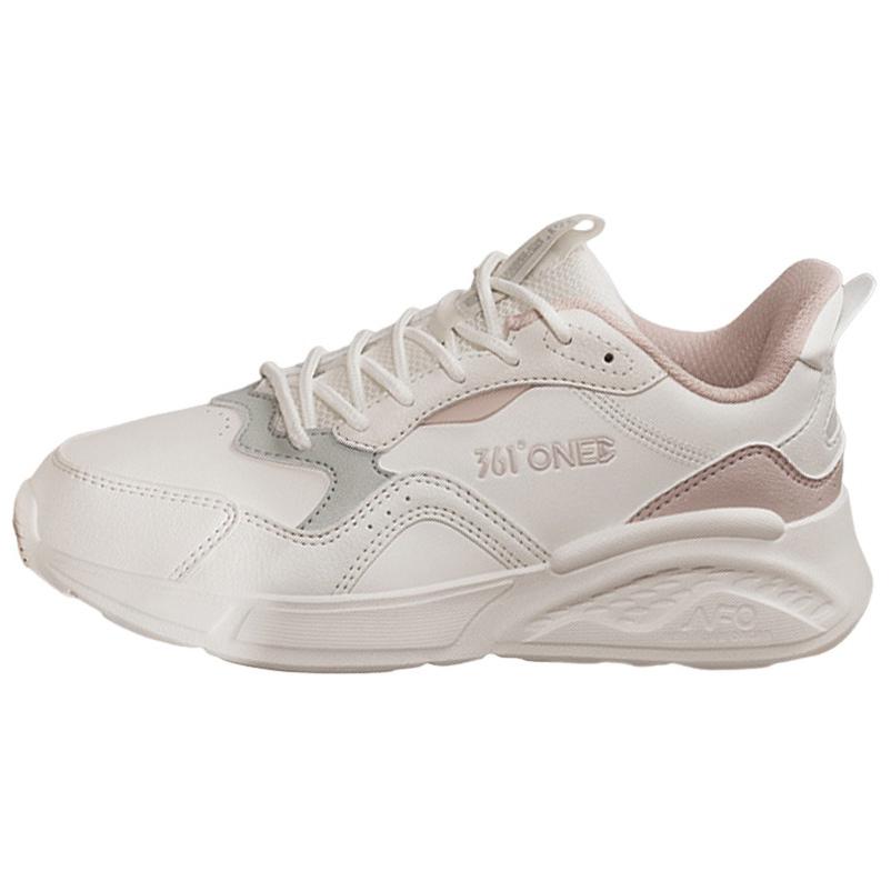 361° Slip Resistant Abrasion Resistant Low top Casual Shoes Women's White Pink