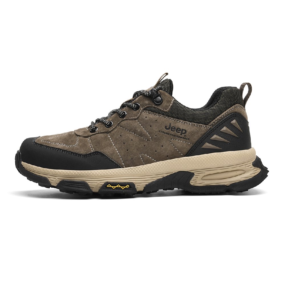 Jeep Low Top Outdoor Shoes Men's Brown