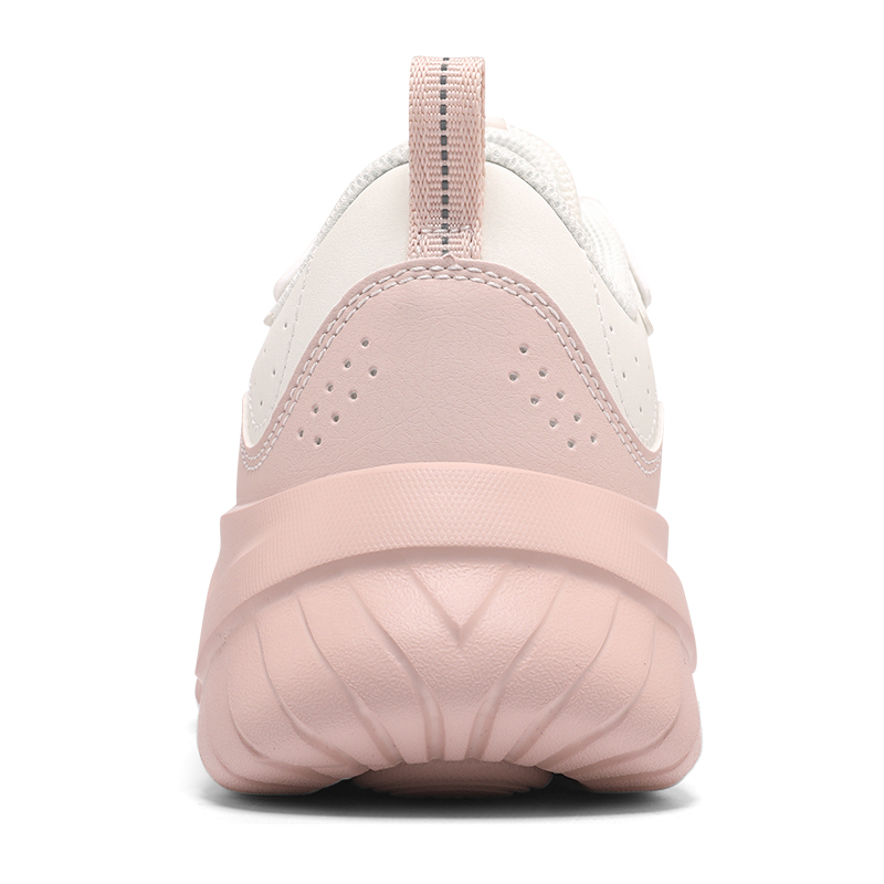 361° Light Bounce Collection Abrasion Resistant Low Top Running Shoes Women's Feather White Fresh Pink