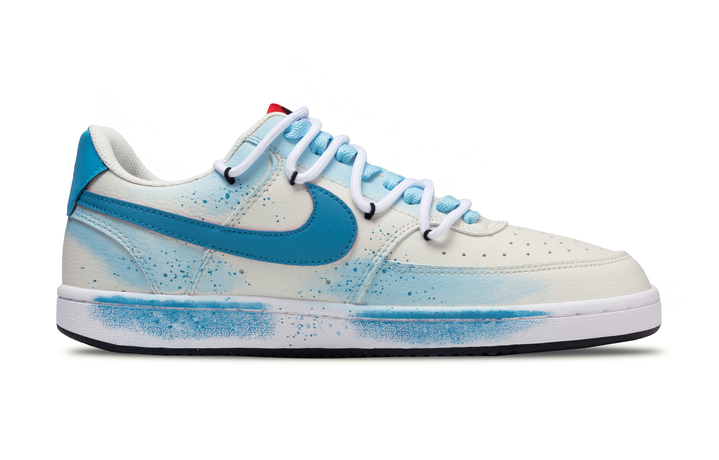 Nike Court Vision 1 Blue Tone Abrasion Resistant Low Top Skateboard Shoes Men's Light Blue купить в интернет-магазине Yoocart с быстрой доставкой по России.