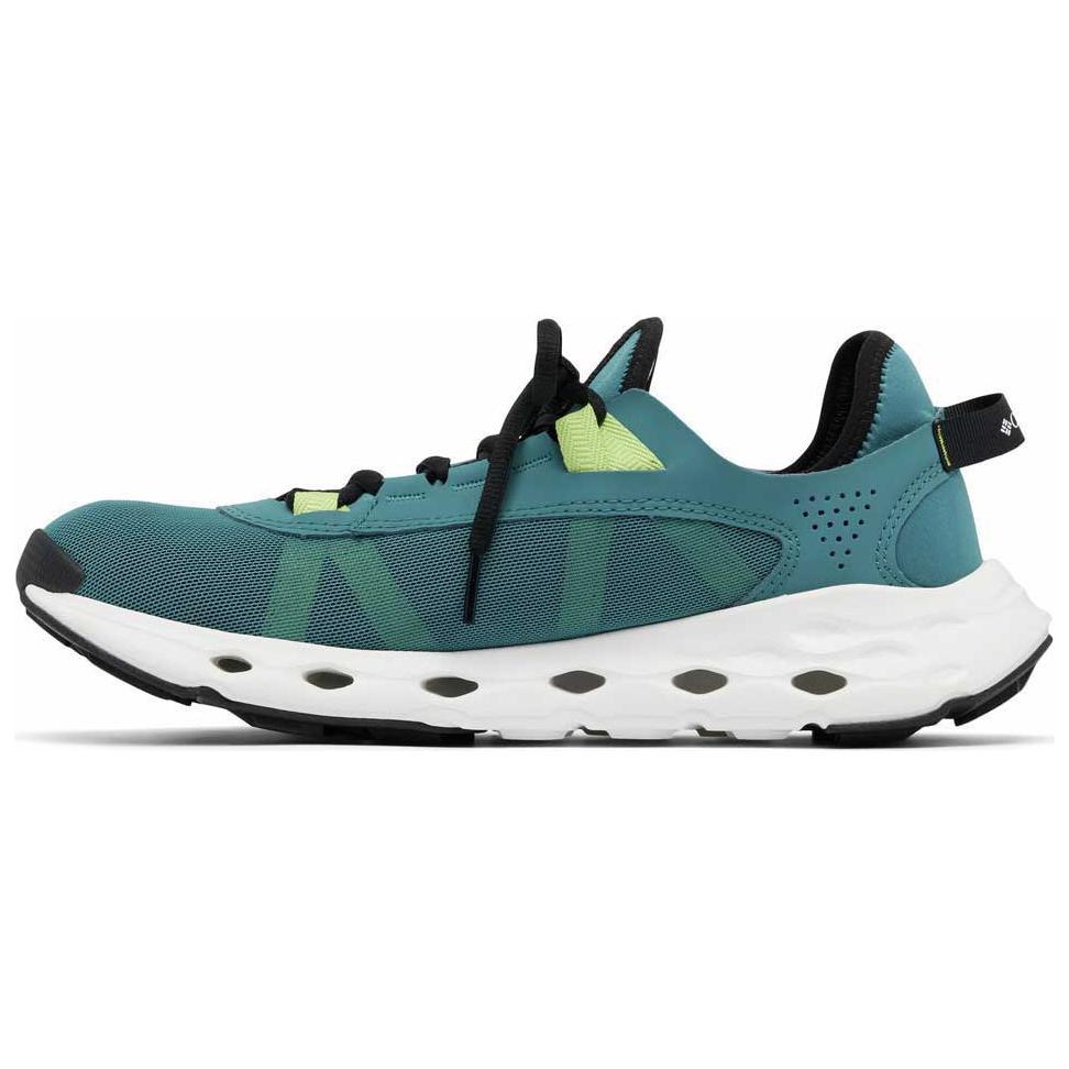 Columbia Cushioned Anti-Slip And Wear-Resistant Lightweight Low-Top Trekking Shoes Men's Blue Green