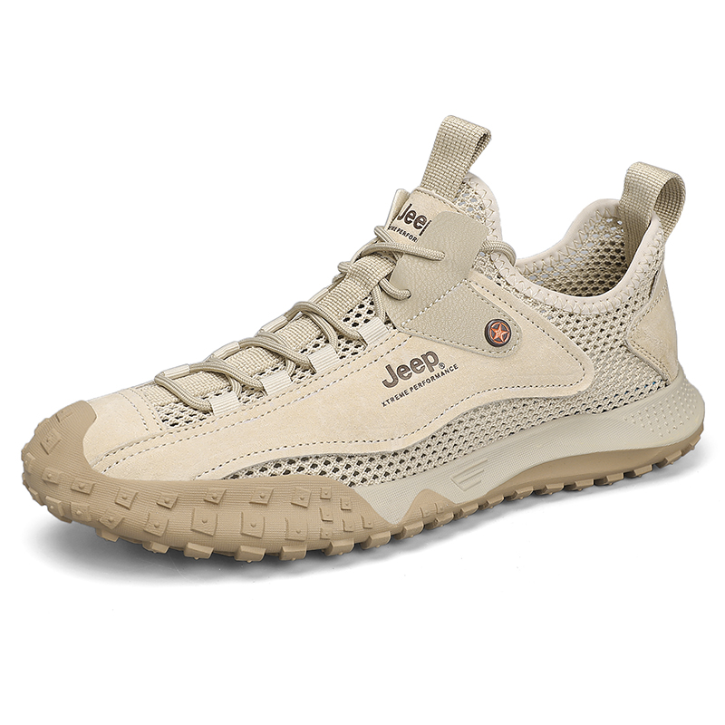 Jeep Breathable Outdoor Shoes Men's Sand купить в интернет-магазине Yoocart с быстрой доставкой по России.