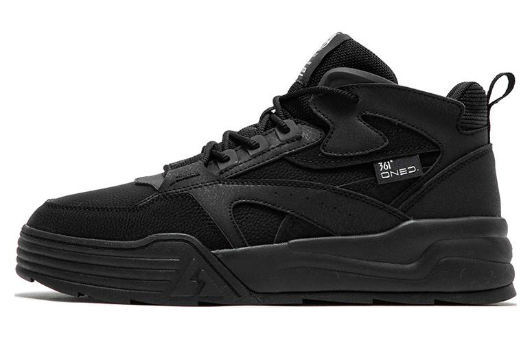 361° Slip Resistant Low Top Skateboard Shoes Men's Black