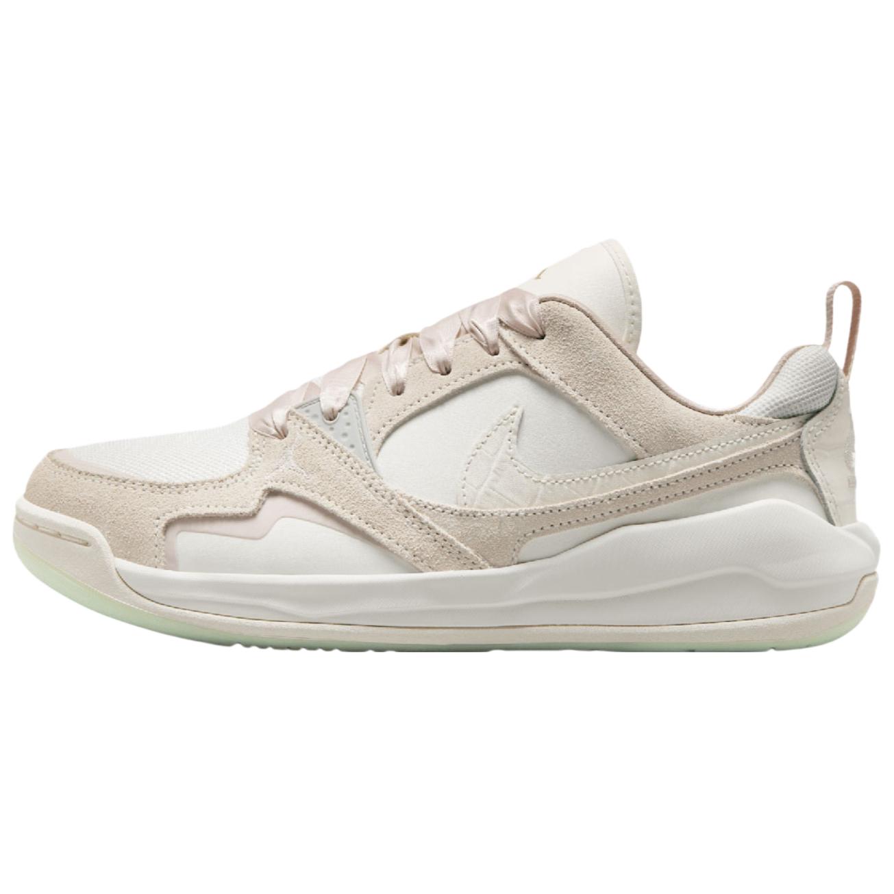 Jordan CMFT Era Anti Slip Wear Resistant Low Top Vintage Basketball Shoes Unisex Ecru