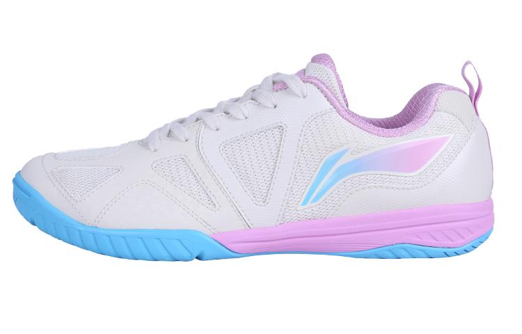 LiNing Cushioning Anti-Slip And Wear-Resistant Low-Top Training Shoes Unisex White Blue