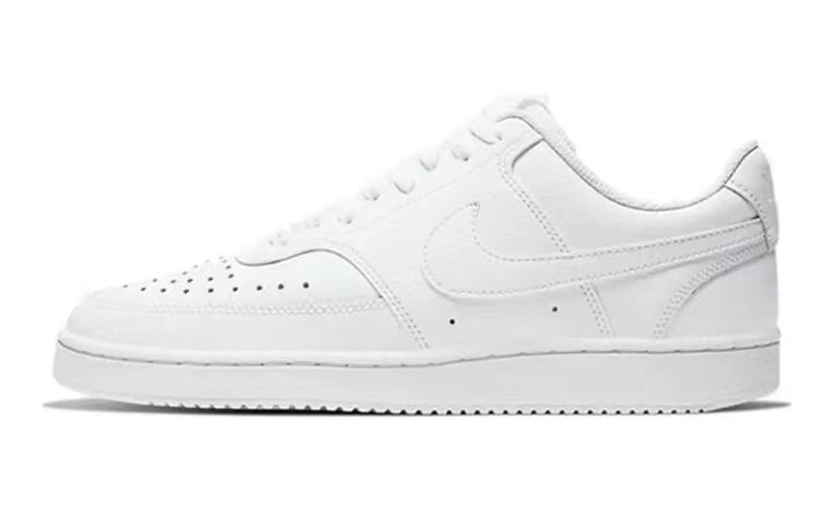 Nike Court Vision 1 Low Anti Slip Wear Resistant Low Top Skateboard Shoes Women's White Blue купить в интернет-магазине Yoocart с быстрой доставкой по России.