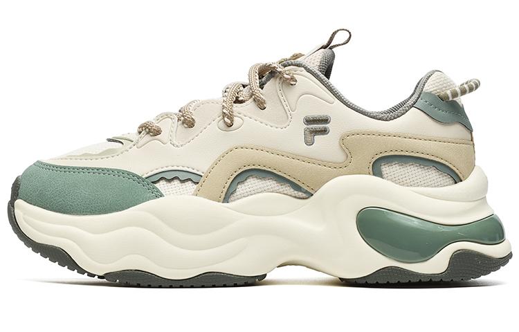 FILA FUSION Bubble Sneakers 'Cream White Green' Women's