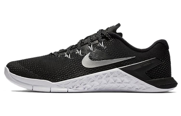 Nike Metcon 4 Black Metallic Silver Women's