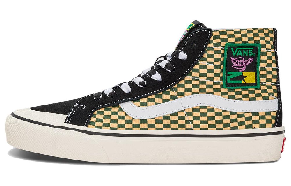Vans SK8 Hi 138 Decon VR3 Surf 'Black Yellow Green'
